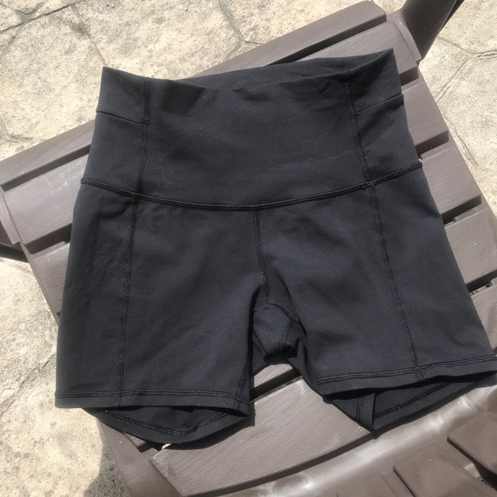 Lululemon high-wasted black spandex